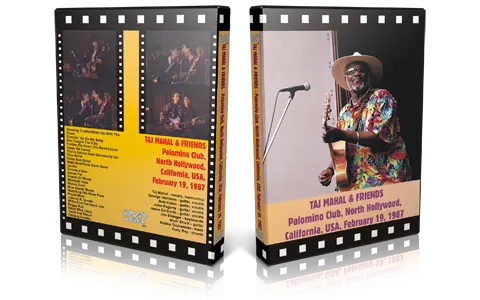 Artwork Cover of Bob Dylan 1987-02-19 DVD Hollywood Proshot