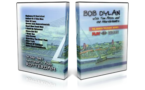 Artwork Cover of Bob Dylan 1987-09-19 DVD Rotterdam Audience
