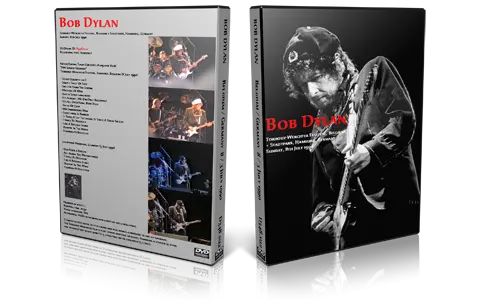 Artwork Cover of Bob Dylan 1990-07-08 DVD Hamburg Audience