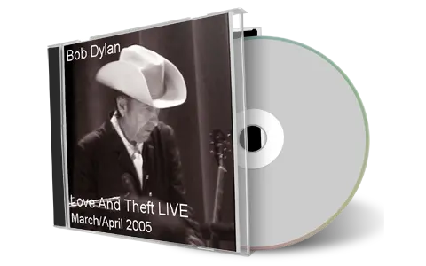 Artwork Cover of Bob Dylan Compilation CD Love and Theft Live Audience
