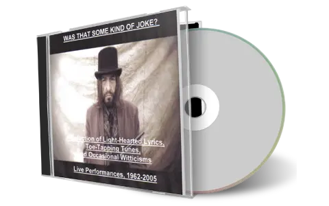 Artwork Cover of Bob Dylan Compilation CD Was That Some Kind of Joke Audience