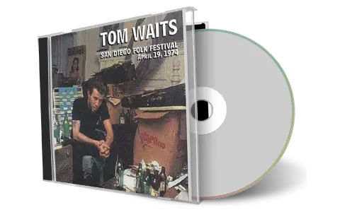 Artwork Cover of Tom Waits 1974-04-19 CD San Diego Soundboard