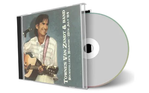Artwork Cover of Townes Van Zandt 1984-07-15 CD Houston Soundboard