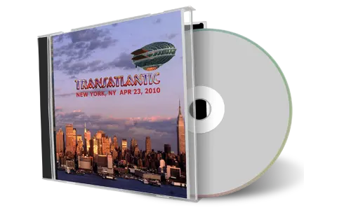 Artwork Cover of Transatlantic 2010-04-23 CD New York City Audience