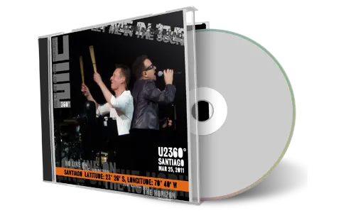 Artwork Cover of U2 2011-03-25 CD Santiago Audience