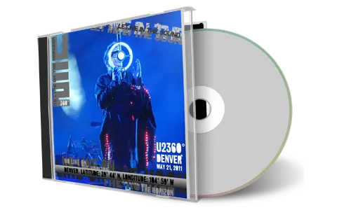 Artwork Cover of U2 2011-05-21 CD Denver Audience