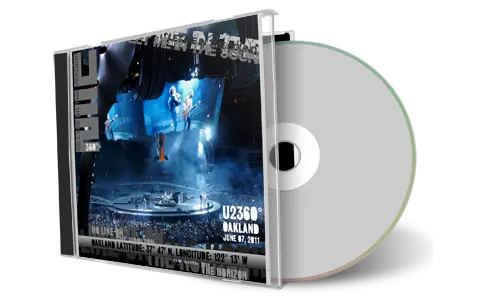 Artwork Cover of U2 2011-06-07 CD Oakland Audience