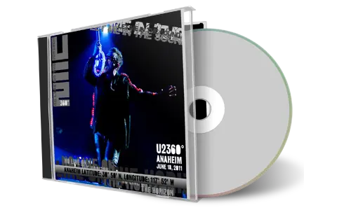 Artwork Cover of U2 2011-06-18 CD Anaheim Audience
