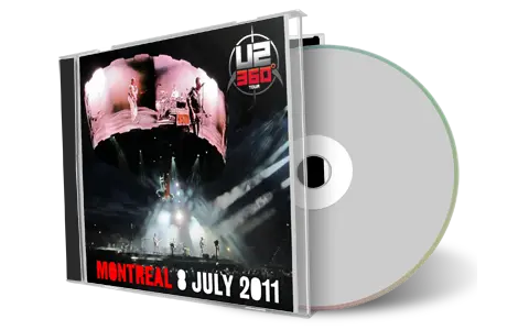 Artwork Cover of U2 2011-07-08 CD Montreal Audience