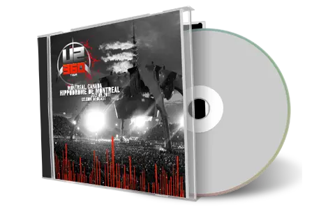 Artwork Cover of U2 2011-07-09 CD Montreal Soundboard