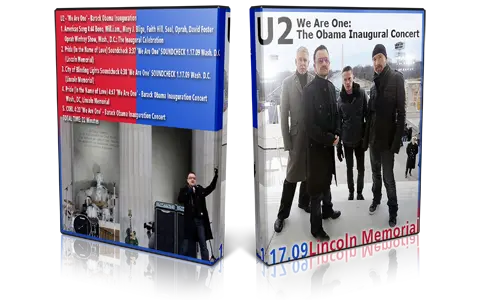 Artwork Cover of U2 2009-01-18 DVD Washington Proshot