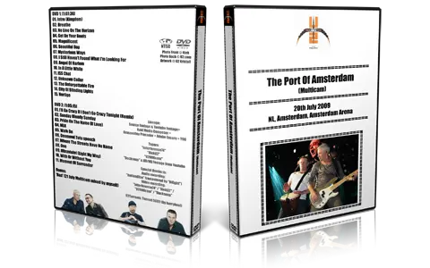 Artwork Cover of U2 2009-07-20 DVD Amsterdam Proshot