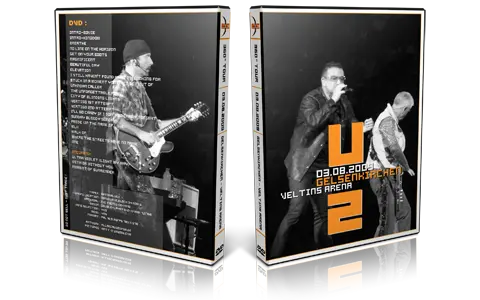 Artwork Cover of U2 2009-08-03 DVD Gelsenkirchen Audience