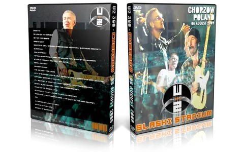 Artwork Cover of U2 2009-08-06 DVD Chorzow Audience