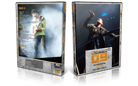 Artwork Cover of U2 2009-09-12 DVD Chicago Audience