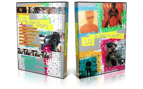 Artwork Cover of U2 Compilation DVD A Year In Pop Proshot