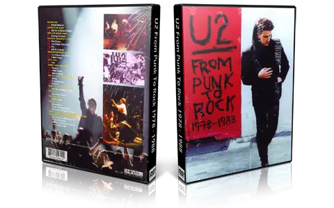 Artwork Cover of U2 Compilation DVD From Punk to Rock Proshot