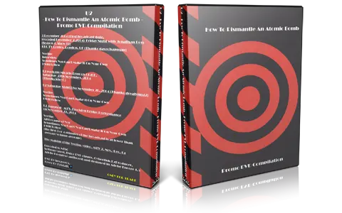 Artwork Cover of U2 Compilation DVD HTDAAB Promo Proshot
