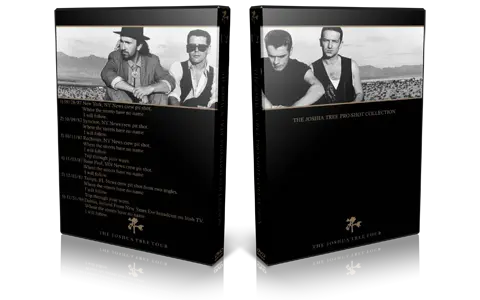 Artwork Cover of U2 Compilation DVD Joshua Tree Collection Proshot