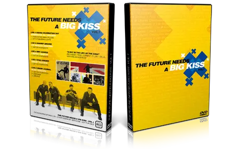 Artwork Cover of U2 Compilation DVD The Future Needs A Big Kiss Vol 1 Proshot