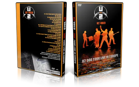 Artwork Cover of U2 Compilation DVD U2 UBED Audience