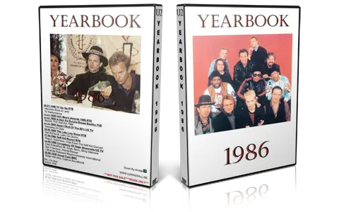 Artwork Cover of U2 Compilation DVD Yearbook 1986 Proshot
