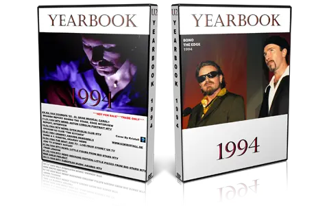 Artwork Cover of U2 Compilation DVD Yearbook 1994 Proshot