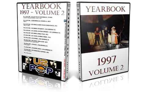 Artwork Cover of U2 Compilation DVD Yearbook 1997 Vol 2 Proshot