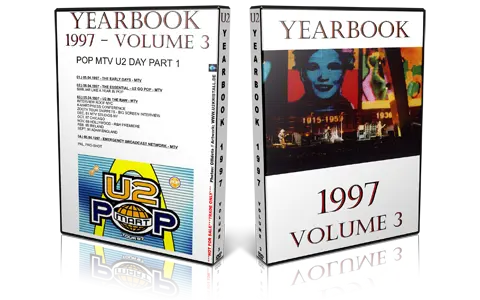 Artwork Cover of U2 Compilation DVD Yearbook 1997 Vol 3 Proshot