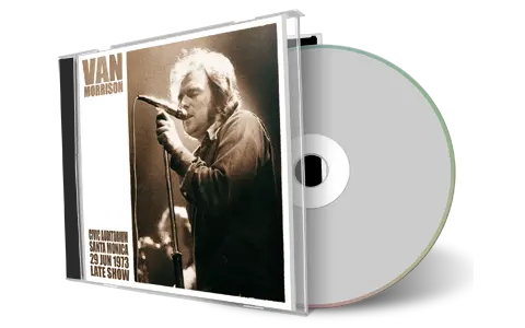 Artwork Cover of Van Morrison 1973-06-29 CD Santa Monica Audience