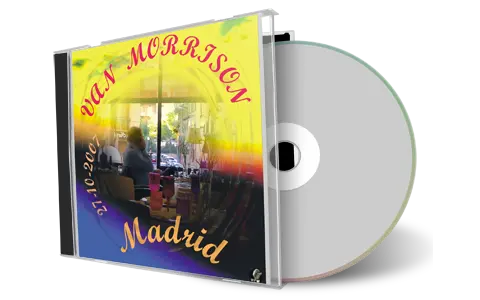 Artwork Cover of Van Morrison 2007-10-27 CD Madrid Audience