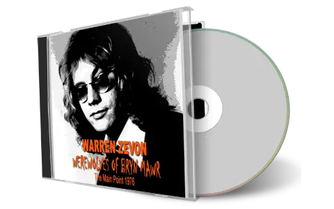 Artwork Cover of Warren Zevon 1976-06-20 CD Bryn Mawr Soundboard