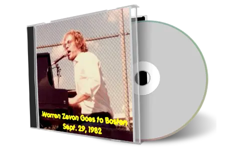Artwork Cover of Warren Zevon 1982-09-29 CD Boston Soundboard
