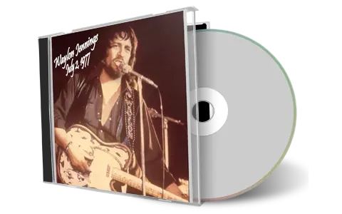 Artwork Cover of Waylon Jennings 1977-07-02 CD Universal City Soundboard