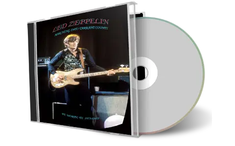 Artwork Cover of Led Zeppelin 1975-03-03 CD Fort Worth Soundboard