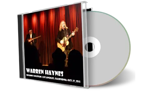 Artwork Cover of Warren Haynes 2015-10-27 CD Los Angeles Audience