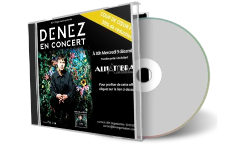 Artwork Cover of Denez 2015-12-09 CD Paris Audience
