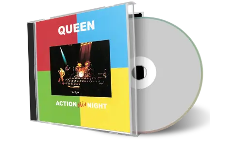 Artwork Cover of Queen 1982-05-01 CD Action This Night Audience