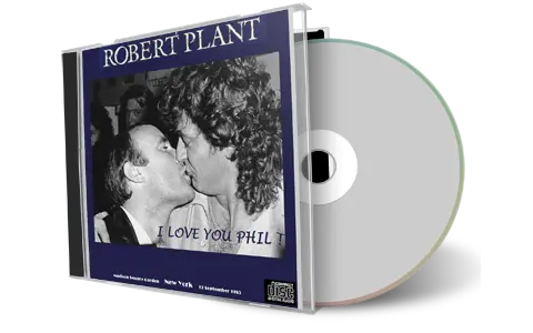Artwork Cover of Robert Plant 1983-09-12 CD New York City Audience