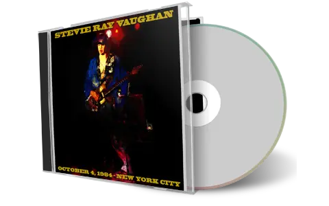 Artwork Cover of Stevie Ray Vaughan 1984-10-04 CD New York City Soundboard