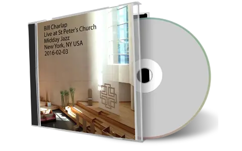 Artwork Cover of Bill Charlap 2016-02-03 CD New York City Audience