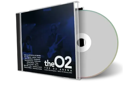 Artwork Cover of Eric Clapton and Jeff Beck 2010-02-14 CD London Audience