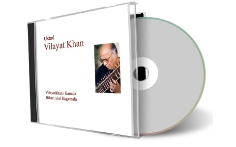 Artwork Cover of Vilayat Khan 1981-10-03 CD Cologne Soundboard