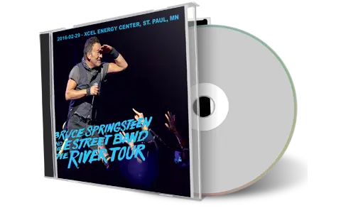 Artwork Cover of Bruce Springsteen 2016-02-29 CD St Paul Soundboard