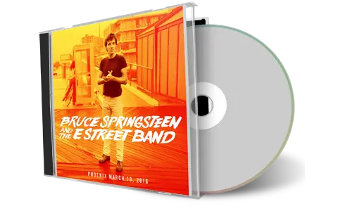 Artwork Cover of Bruce Springsteen 2016-03-10 CD Phoenix Soundboard