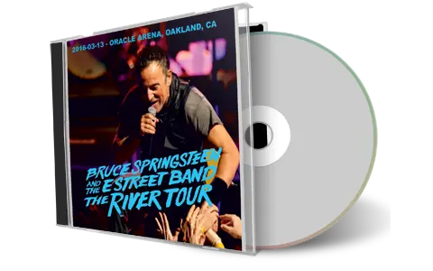 Artwork Cover of Bruce Springsteen 2016-03-13 CD Oakland Soundboard