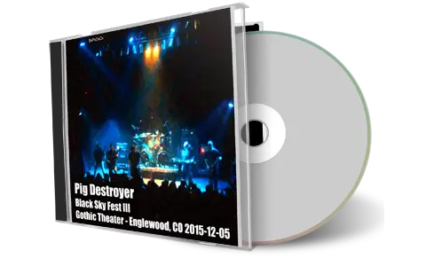 Artwork Cover of Pig Destroyer 2015-12-05 CD Englewood Audience