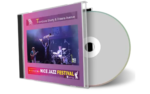 Artwork Cover of Trombone Shorty 2012-07-10 CD Nice Soundboard