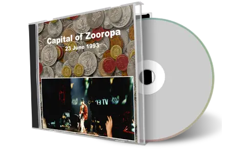 Artwork Cover of U2 1993-06-23 CD Strasbourg Audience