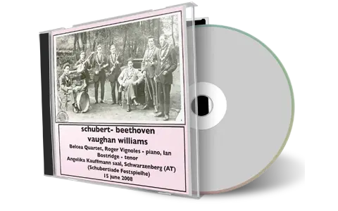 Artwork Cover of Belcea Quartet 2008-06-15 CD Schwarzenberg Soundboard